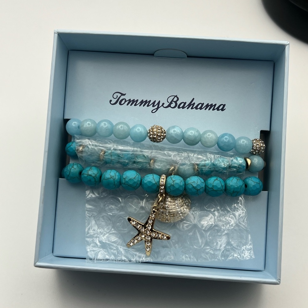 💚Tommy Bahama turquoise bracelet - Picture 2 of 4